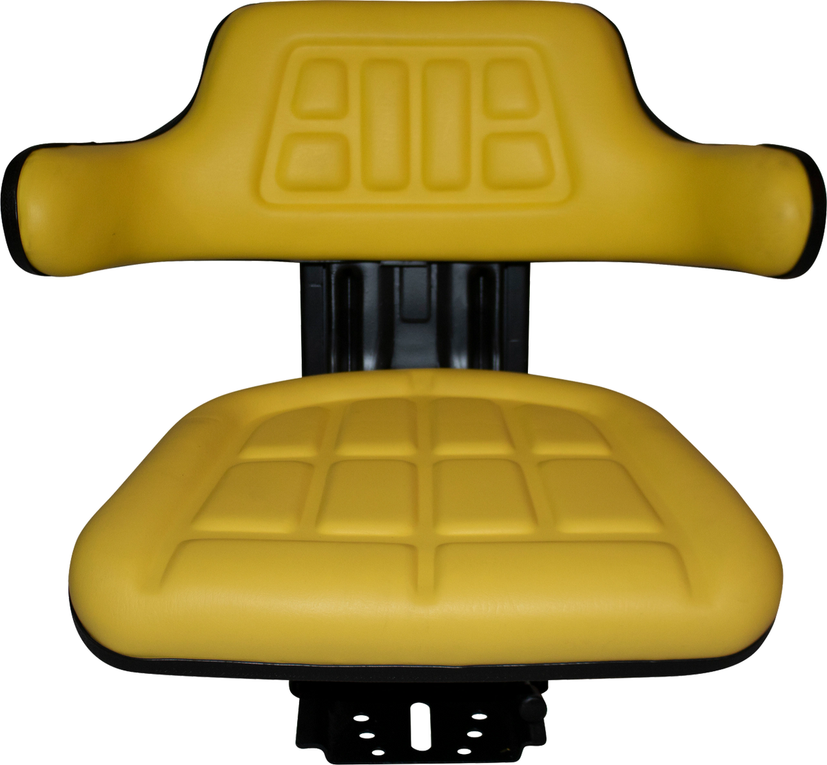 TRAC SEATS YELLOW WAFFLE STYLE JOHN DEERE TRACTOR SEAT FITS JD300 655